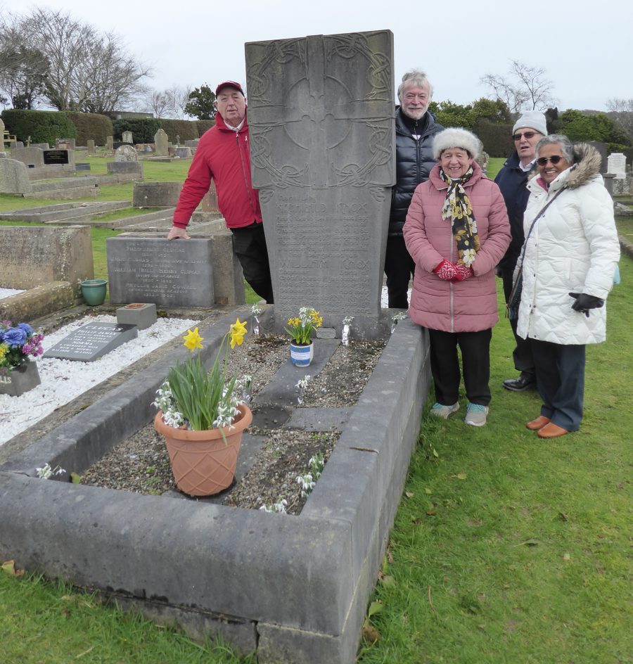 Commemoration of Archibald Knox at Braddan New Cemetery - North ...